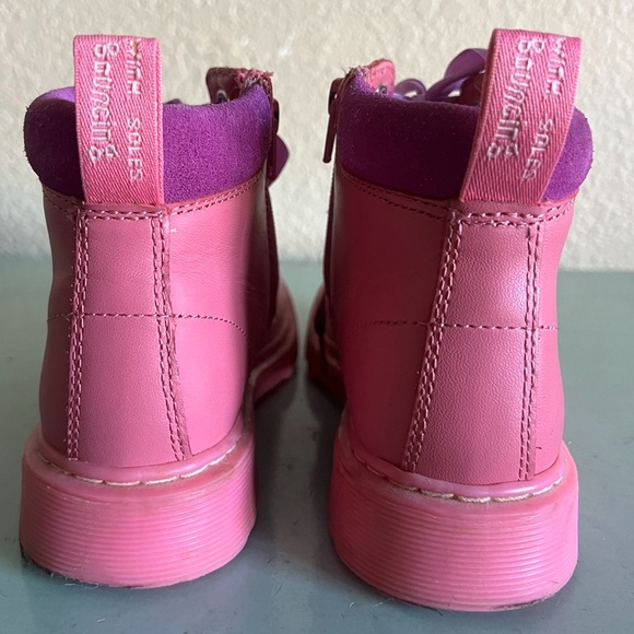 Doc Dr Martin SPECIAL EDITION- Adventure Time Princess PINK Boots Size 5 - Picture 12 of 16